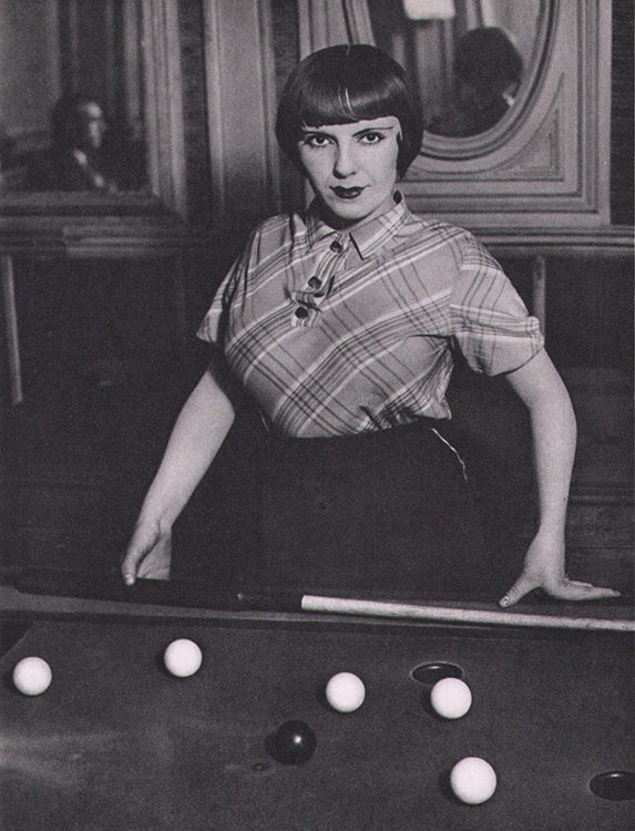 Brassai Girl Playing Snooker, 1933 at GALLERY M